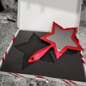 Jeffree Star Chrome leaf mirror